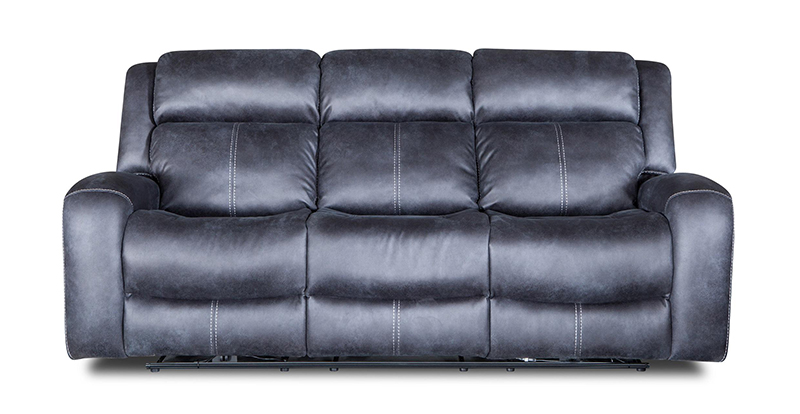 Sofá reclinable de cuero de balancín de diseño moderno de venta caliente