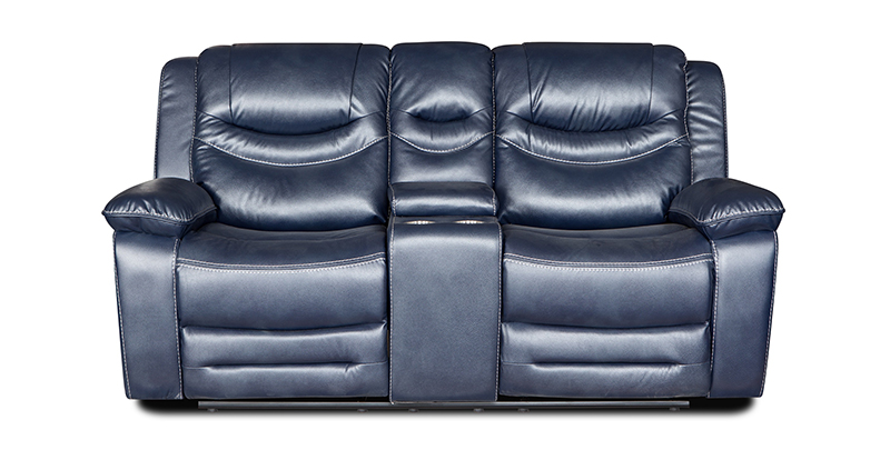 Muebles de China Cómodo sofá reclinable eléctrico moderno de cuero genuino